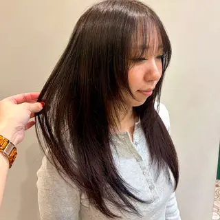 ロング 透明感カラー 🌱多田 望花のヘアスタイル