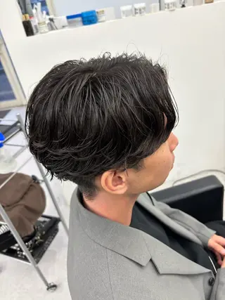 パーマ 大森 廉のヘアスタイル