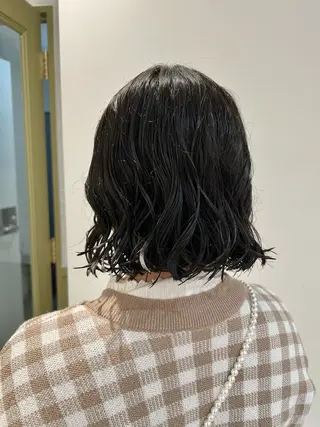 ミディアム パーマ メンズカット /パーマ🍀田畑玖音のヘアスタイル