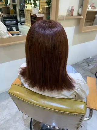 ミディアム カラー 齋藤 小羽のヘアスタイル
