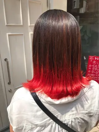 ミディアム カラー 🫟Blanco🫟 Color&Careのヘアスタイル