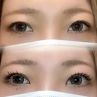 マツエク・マツパ Rêve|横浜|束感 |似合わせのマツエク・マツパデザイン