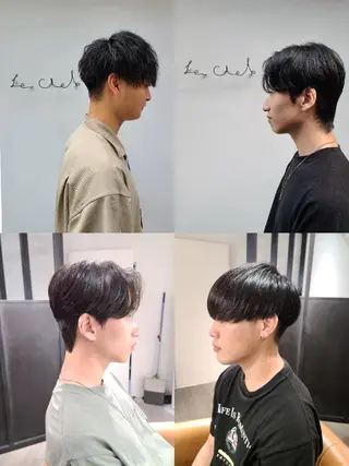 メンズ 隈元 光のヘアスタイル