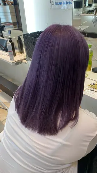 カラー seina🩰 ブリーチ/ヘアセットのヘアスタイル
