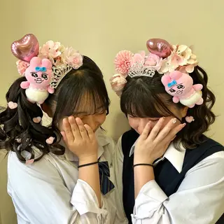 ヘアアレンジ 🦋Misaki🦋 メンズパーマ/着付けのヘアスタイル