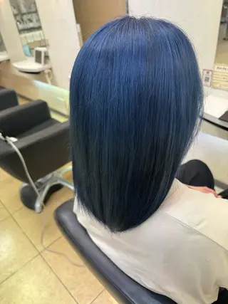 ミディアム カラー Quol🩵 このか 🩵のヘアスタイル