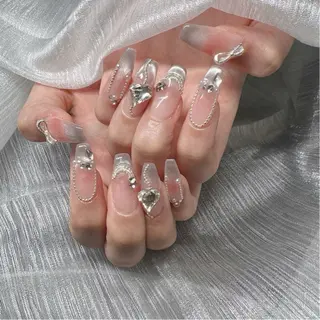 ネイル Lee Nails チップ長さだし専門店のネイルデザイン