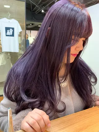 ロング カラー 怪我のため6月末 復帰予定田中瑞希🍃のヘアスタイル