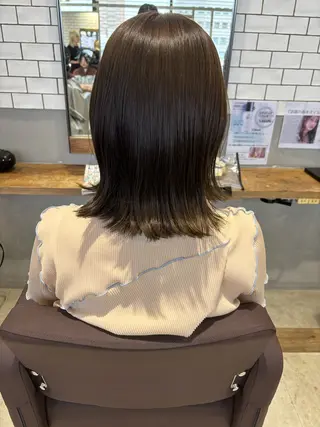 ミディアム 菊地 優斗のヘアスタイル