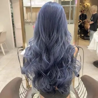 カラー nao 艶カラー🌙* :ﾟのヘアスタイル