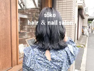 ミディアム カラー ヘアアレンジ 🫧一気にあか抜け 🫧mayuのヘアスタイル