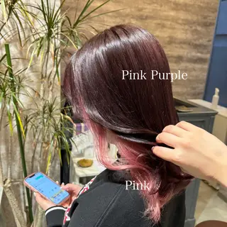 ミディアム カラー 🫟Blanco🫟 Color&Careのヘアスタイル