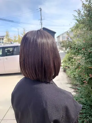 カラー 藤田 和花のヘアスタイル