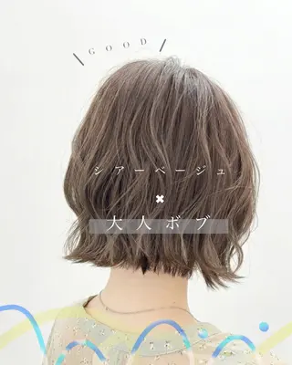 ショート カラー NOPPO 和泉市 美容室／奥村　飛鳥のヘアスタイル