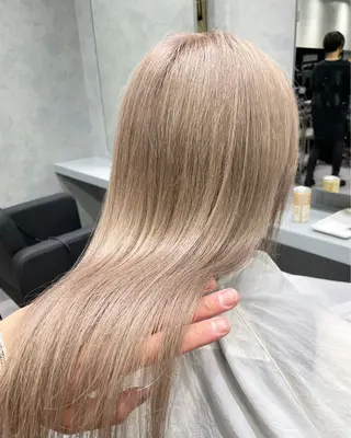 ロング カラー 🔗透明感カラー🔗 エクステ✂️はるちかのヘアスタイル