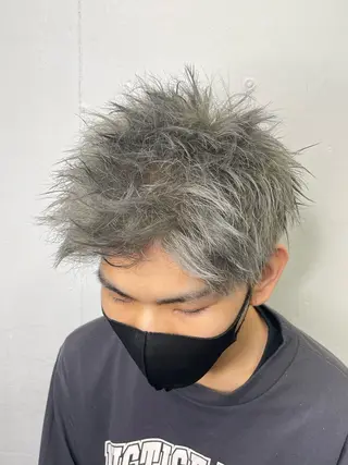 カラー メンズ 暖色カラー/ メンズ/名駅/ユキハのヘアスタイル