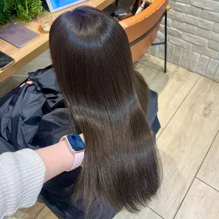 ロング 韓国レイヤー 暖色カラー/さくらのヘアスタイル