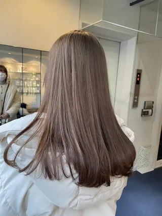 セミロング 高田 羊真のヘアスタイル