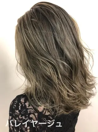 ミディアム 美髪矯正・レイヤー 倉友哉のヘアスタイル