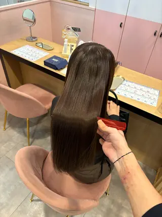ロング 髪質改善 田中大貴のヘアスタイル