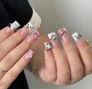 ネイル 長さだし専門店 M2 rikaのネイルデザイン