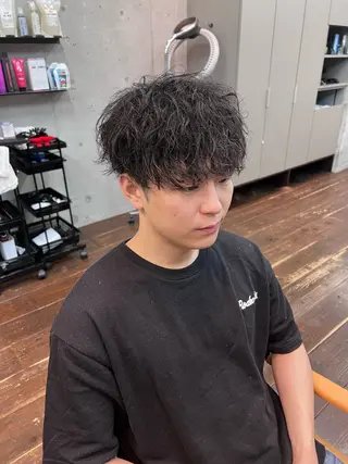 ミディアム メンズ メンズ特化美容師 /たけしのヘアスタイル