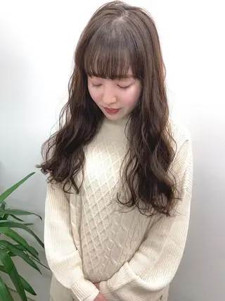 ロング leben serikaのヘアスタイル