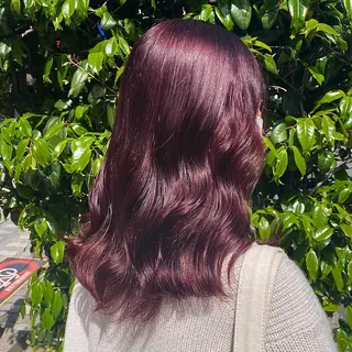 ロング カラー マンツーマン女性 美容師 奏のヘアスタイル