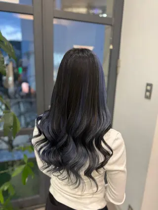 ロング カラー 渋谷髪質改善/縮毛 矯正/かすが🪽🫧のヘアスタイル