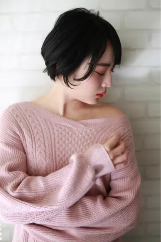 ショート カラー パーマ ヘアアレンジ メンズ キッズ ネイル マツエク・マツパ premier modelsのヘアスタイル