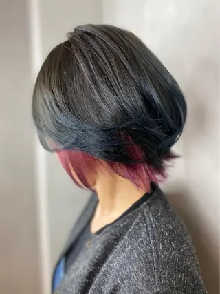ショート カラー BROCANTE立川 karasawa.nのヘアスタイル