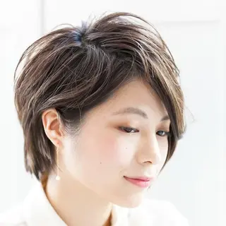 ショート 深夜まで営業中‼️ レム髪質改善のヘアスタイル