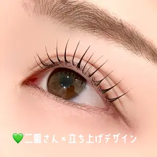 マツエク・マツパ 束感まつげ｜ユキ 高評価｜堀江のマツエク・マツパデザイン