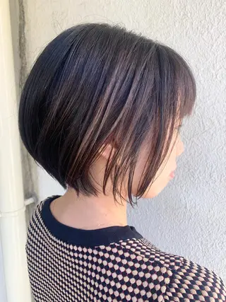 ショート 岩尾 萌々子のヘアスタイル