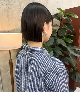 ショート HINA/栄/ボブ/ ボブパーマ/インナーのヘアスタイル