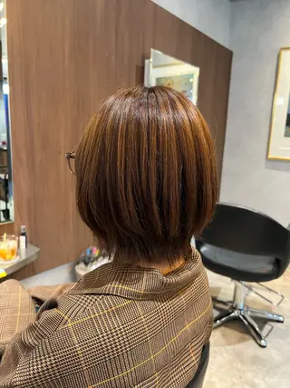 ミディアム しょうへいの店 今朝白店所属・小島 七海のヘアスタイル