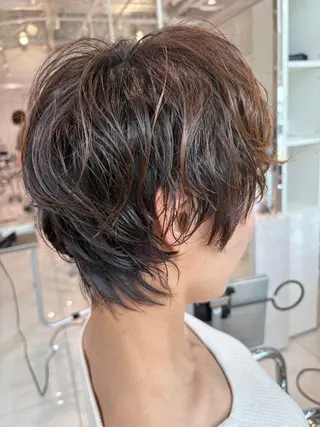 ショート ✂️小顔カット✂️ 山本有紀のヘアスタイル