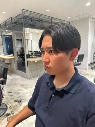 メンズ さかもと りくのヘアスタイル