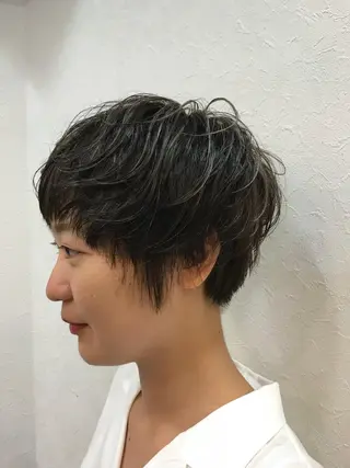 ショート カラー 店長担当🌟 矢吹ガブリエル🌟のヘアスタイル