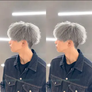 ショート カラー メンズ 渋谷✨メンズ特価✨ 泉　龍之介のヘアスタイル