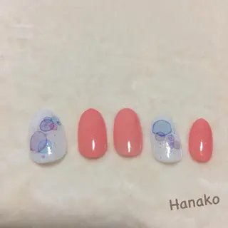 ネイル お絵描きネイル Hanakoのネイルデザイン