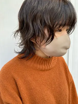 ミディアム 小林 朋花のヘアスタイル