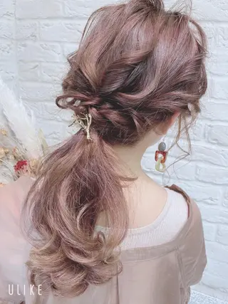 ヘアアレンジ 伊藤 早人のヘアスタイル