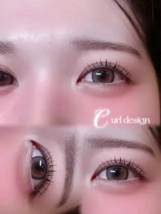 マツエク・マツパ 🎀束感/上下エク/ 𝙍𝙐𝘼 🎀のマツエク・マツパデザイン