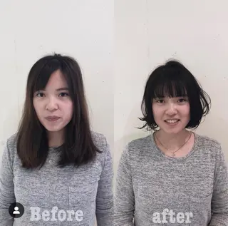 ショート カラー パーマ ヘアアレンジ 【ツヤ髪美容師】 ツダケイスケのヘアスタイル