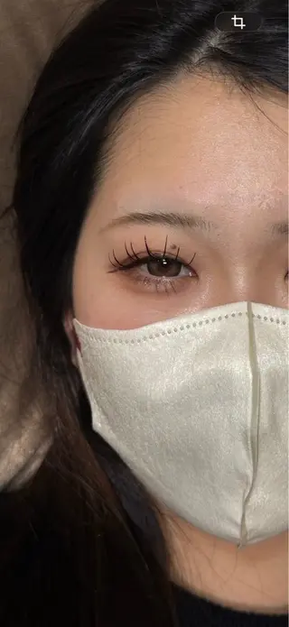 マツエク・マツパ ｢韓国風カラー ｣サナのヘアスタイル