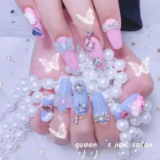 ネイル queens nailsalonのネイルデザイン