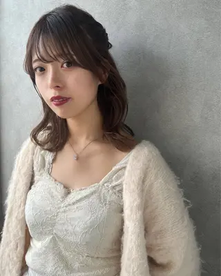 ミディアム 💛【Dico】 ayuna💛のヘアスタイル