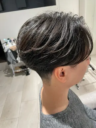 メンズ メンズの達人/センタ ーパート/根本 彩永のヘアスタイル