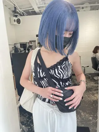 ミディアム カラー ryuei /原宿のヘアスタイル